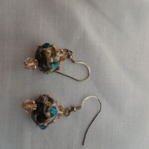Chic Multicolor Beaded Earrings